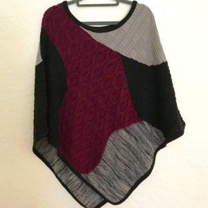 Light weight Poncho multi-color